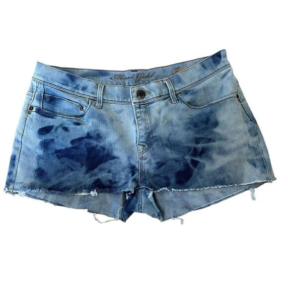 Mavi Gold ~ Molly denim cutoff shorts ~ size 31 - Picture 1 of 9